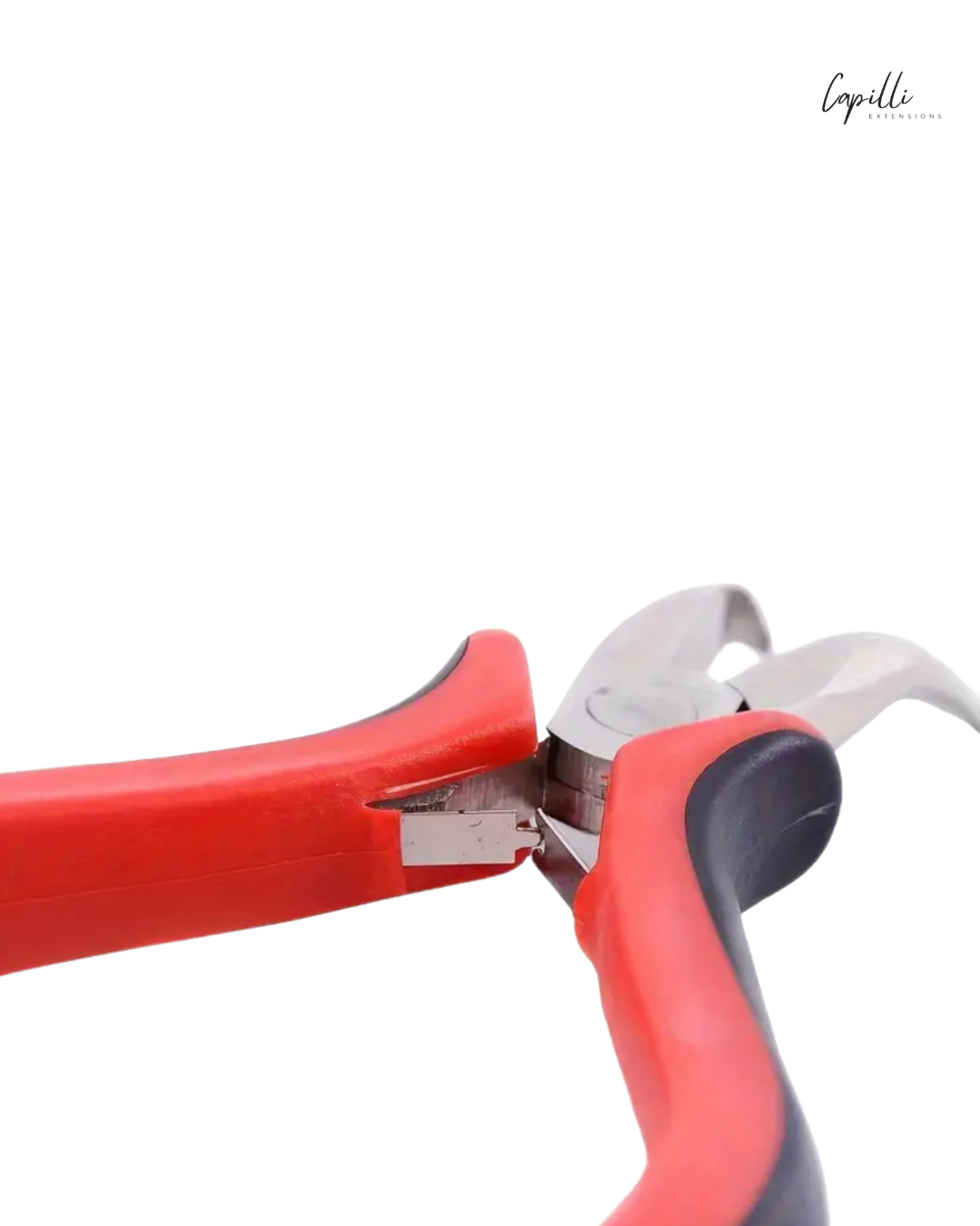 Gebogen nano/micro ring sluit-/verwijdertang voor extensions - Capilli Extensions