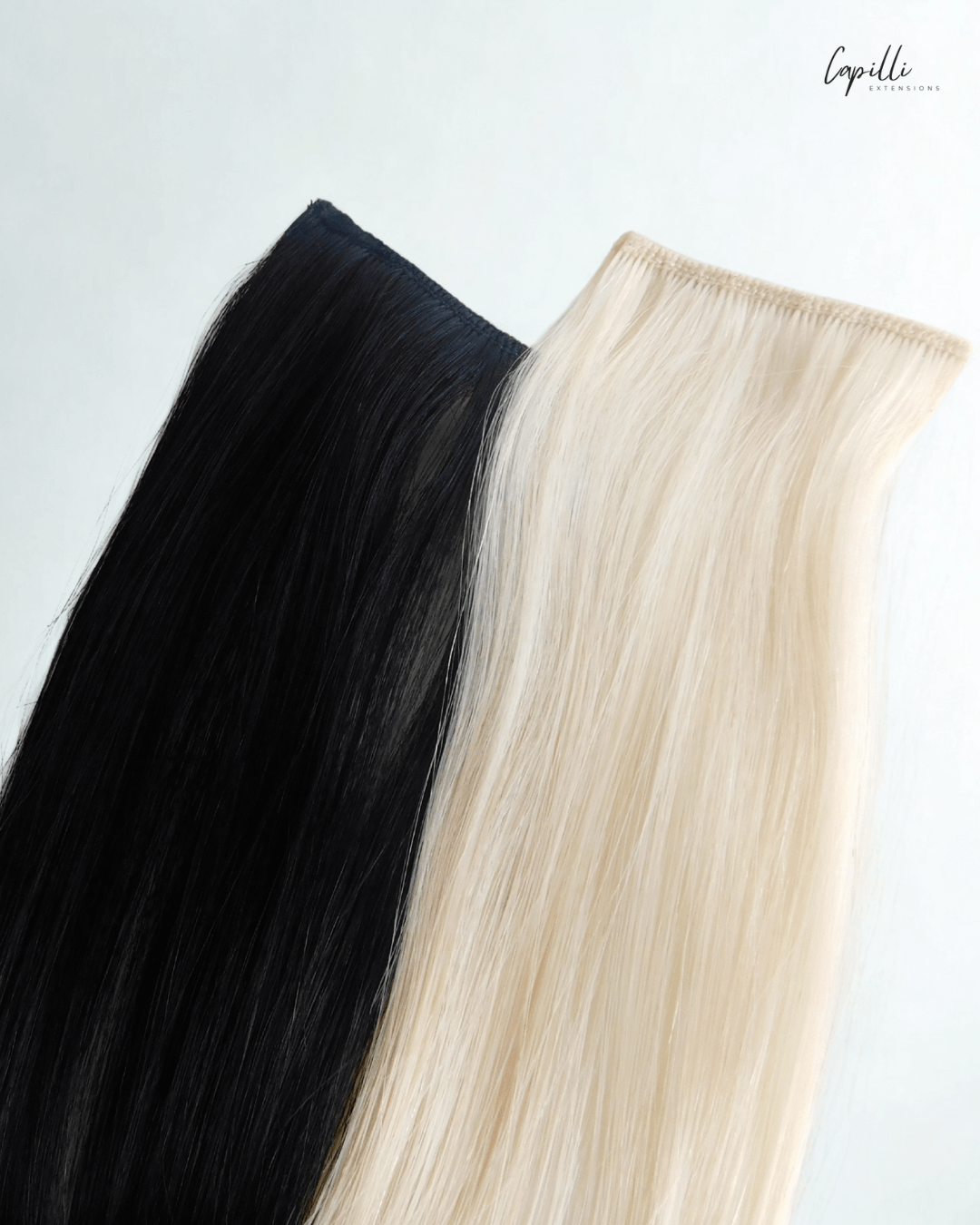 Testsample human remy hair voor extensions