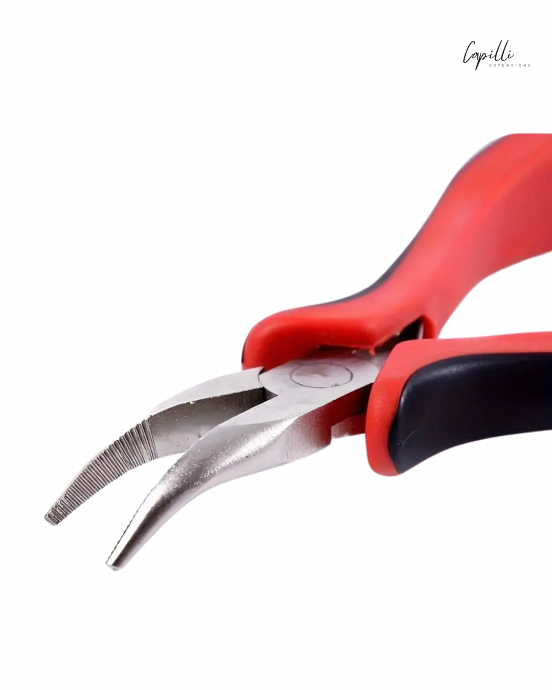 Gebogen nano/micro ring sluit-/verwijdertang voor extensions - Capilli Extensions
