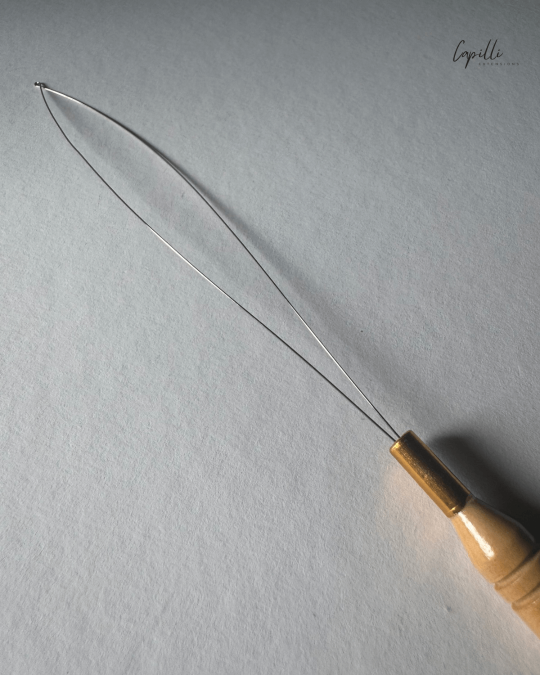 Wooden Microring Loop Tool | Natural & Sturdy – Capilli Extensions
