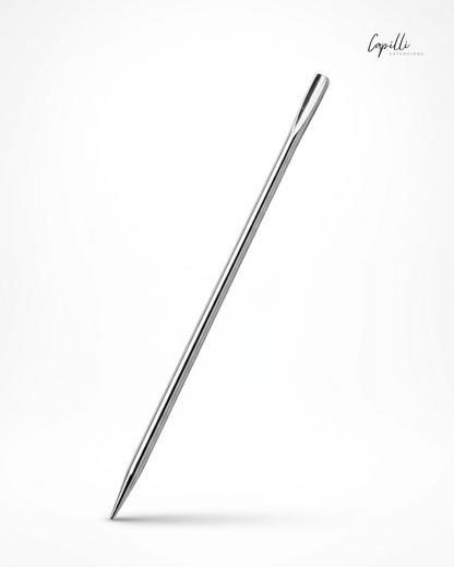 Needle for hair extensions