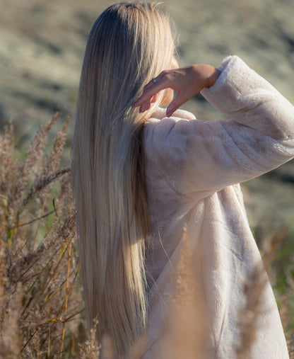 Model met halo extensions voor natuurlijk volume en lengte