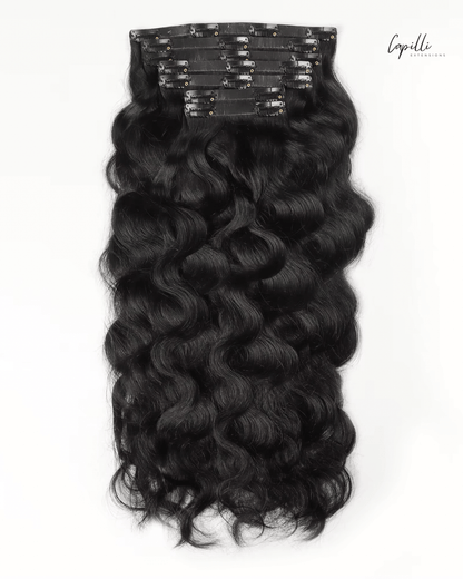 Close-up hair extensions 200g bodywave voor maximale volume en lengte