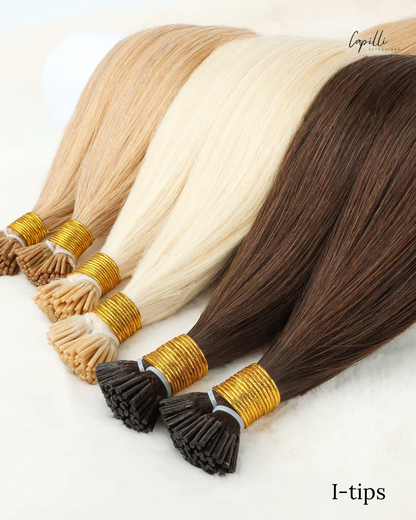 Keratine wax extensions productfoto I-Tip bundel