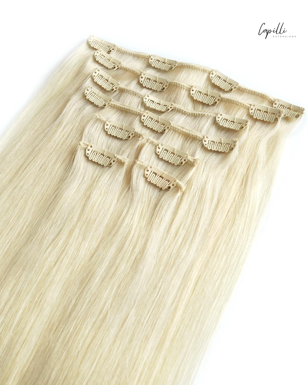 Clip in extensions - 100g t/m 300g - Capilli Extensions