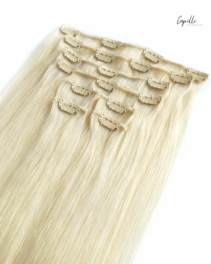 Set clip in extensions verschillende lengtes en kleuren
