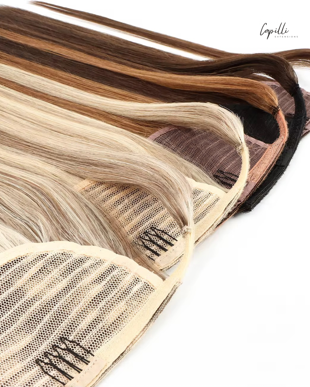 Ponytail extensions - 100 t/m 250 gram - Capilli Extensions