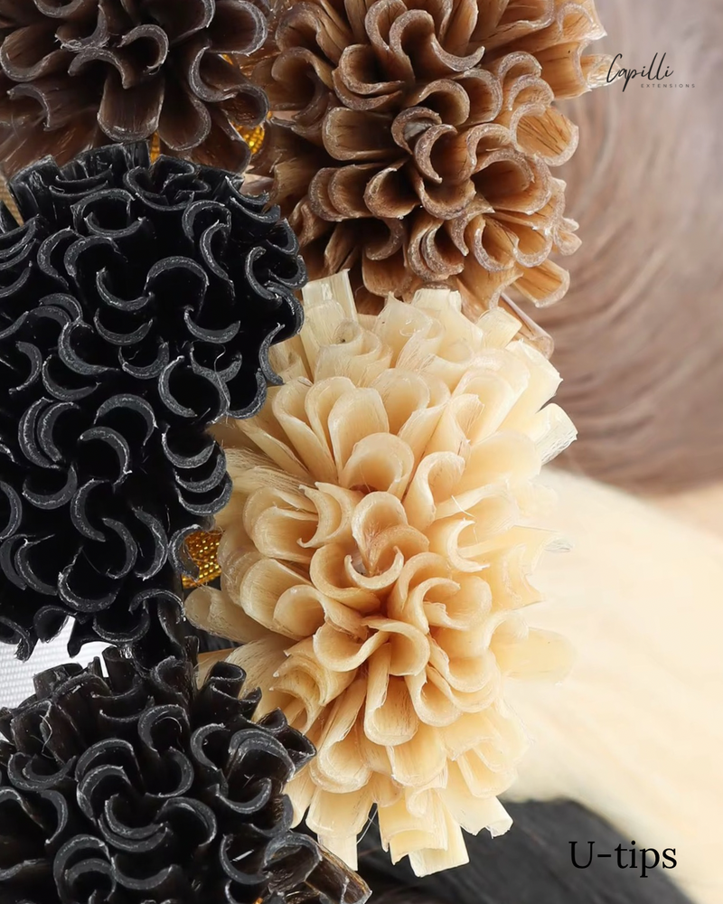 Extensiones de cera/keratina