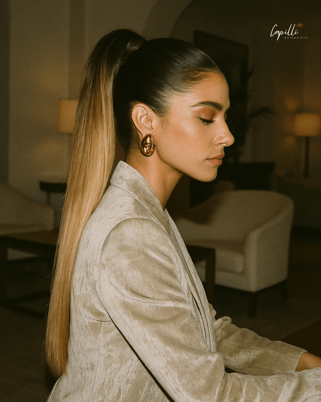 Ombre Ponytail Extensions - Capilli Extensions