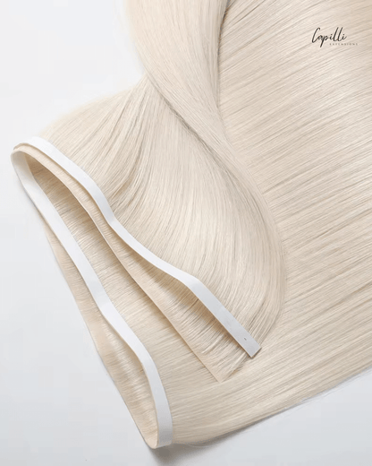 Invisible skin extensions geven voller en langer haar