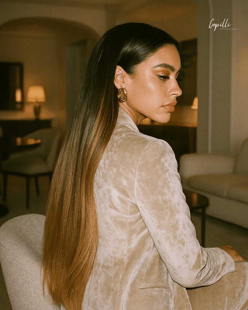 Extensiones de tejido ombré