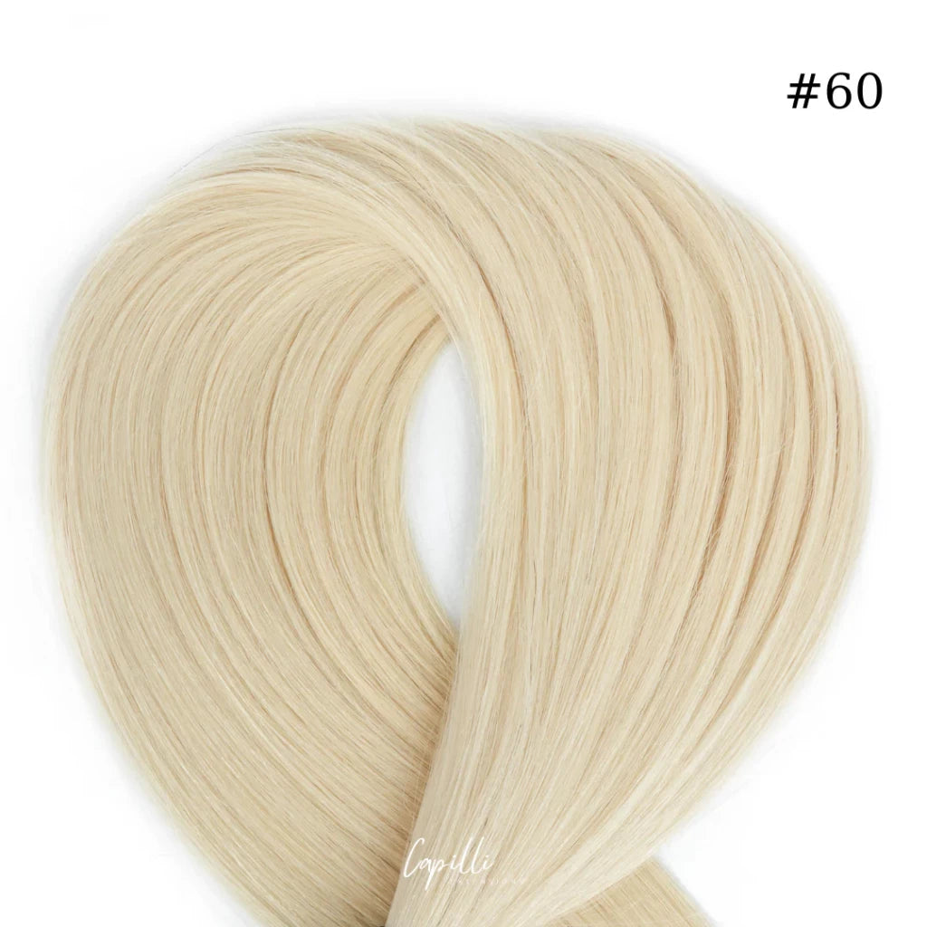 Ponytail extensions van premium 100% remy human hair, verkrijgbaar in gewicht van 100g tot 250g, blond kleur #60.
